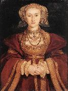 HOLBEIN, Hans the Younger Portrait of Anne of Cleves sf Spain oil painting artist